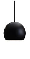 Roxy One Light Pendant in Black by AFX Lighting