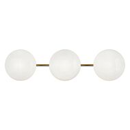 Pearlesque Three Light Wall Sconce in  by Matteo Lighting