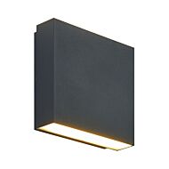 Weston 2-Light LED Outdoor Lantern in Matte Black