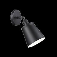 Matteo Kinsley 1 Light Wall Sconce In Black