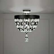 Bali LED Semi Flush Mount in Heirloom Gold by Schonbek