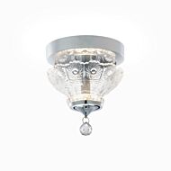 Sterling LED LED Semi Flush Mount in Polished Chrome by Schonbek