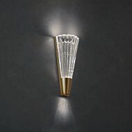 Origami LED Wall Sconce in Polished Chrome by Schonbek