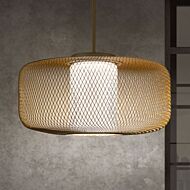 Kodo LED Pendant in Gold by Schonbek