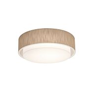 Sanibel 3-Light Flush Mount in Jute