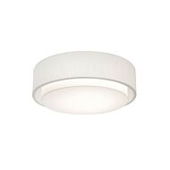 Sanibel Three Light Flush Mount in Linen White by AFX Lighting