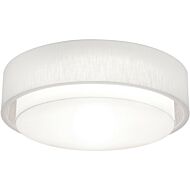 Sanibel Four Light Flush Mount in Linen White by AFX Lighting