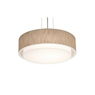 Sanibel 3-Light Pendant in Satin Nickel