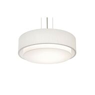 Sanibel 3-Light Pendant in Satin Nickel