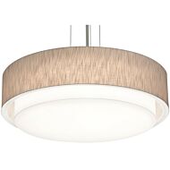 Sanibel LED Pendant in Satin Nickel by AFX Lighting