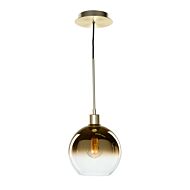 Artcraft Morning Mist Pendant Light in Gold