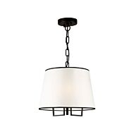 Coco 3-Light Pendant in Black