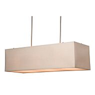 Artcraft Mercer Street 5 Light Kitchen Island Light in Oatmeal