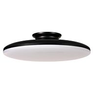 Skye LED Semi Flush Mount in Black by AFX Lighting