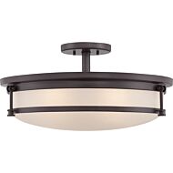 Quoizel Sailor 5 Light 20 Inch Ceiling Light in Western Bronze