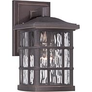 Quoizel Stonington 7 Inch Outdoor Wall Lantern in Palladian Bronze