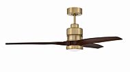 Sonnet Wifi 52 1-Light 52" Ceiling Fan in Satin Brass