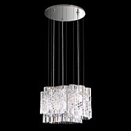 Selene LED Pendant in Stainless Steel by Schonbek