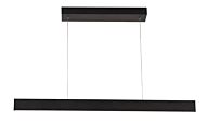 Stealth LED Linear Pendant in Black by AFX Lighting