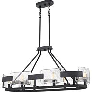 Stratum 6-Light Island Chandelier in Royal Ebony