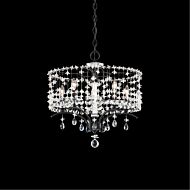 Bella Rose Five Light Chandelier in White by Schonbek