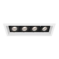 Eurofase Te114Agu10 4 Light Recessed Light in Metal