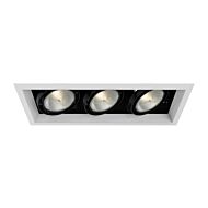 Eurofase Te133 3 Light Recessed Light in Metal