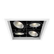 Eurofase Te134B 4 Light Recessed Light in Metal