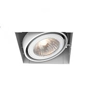 Eurofase Te211Gu10 1 Light Ceiling Light in Metal