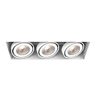 Eurofase Te213Gu10 3 Light Ceiling Light in Metal