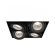 Eurofase Te214Bgu10 4 Light Ceiling Light in Metal