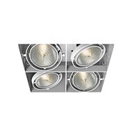 Eurofase Te224B 4 Light Ceiling Light in Metal