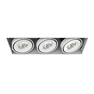 Eurofase Te613Led 3 Light Ceiling Light in Metal