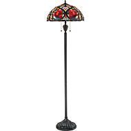 Quoizel Larissa 2 Light Floor Lamp in Vintage Bronze