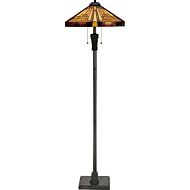 Quoizel Stephen 2 Light 60 Inch Floor Lamp in Vintage Bronze