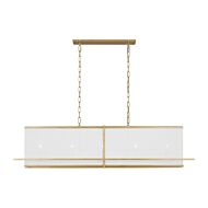 Dresden 5-Light Chandelier in Coastal Gild