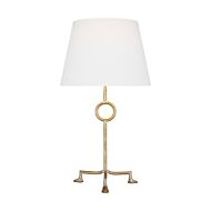 Montour One Light Table Lamp in Coastal Gild by Visual Comfort Studio