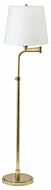 Townhouse 1-Light Floor Lamp in Raw Brass