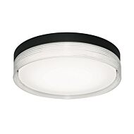 Tribeca LED Flush Mount in Black by AFX Lighting