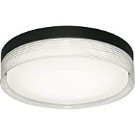 Tribeca LED Flush Mount in Black by AFX Lighting