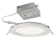 Tuck LED Flush Mount in White by AFX Lighting