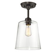 Trade Winds Lighting 1 Light Ceiling Light In Oil Rubbed Bronze