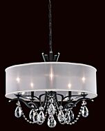 Vesca Five Light Chandelier in Heirloom Gold by Schonbek