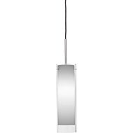 View LED Pendant in Satin Nickel by AFX Lighting