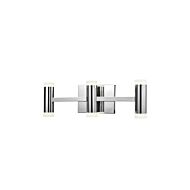 Kuzco Brazen LED Bathroom Vanity Light in Chrome