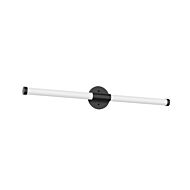 Akari LED Bathroom Fixture in Black by Kuzco Lighting