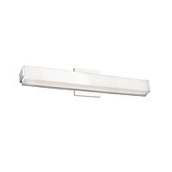 Kuzco Latitude LED Bathroom Vanity Light in Chrome