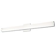 Kuzco Longitude LED Bathroom Vanity Light in Chrome