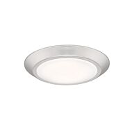 Verge 3-Light Flush Mount in Brushed Nickel