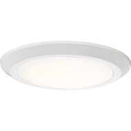 Quoizel Verge 12 Inch Ceiling Light in White Lustre